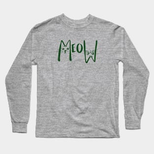 MEOW Long Sleeve T-Shirt